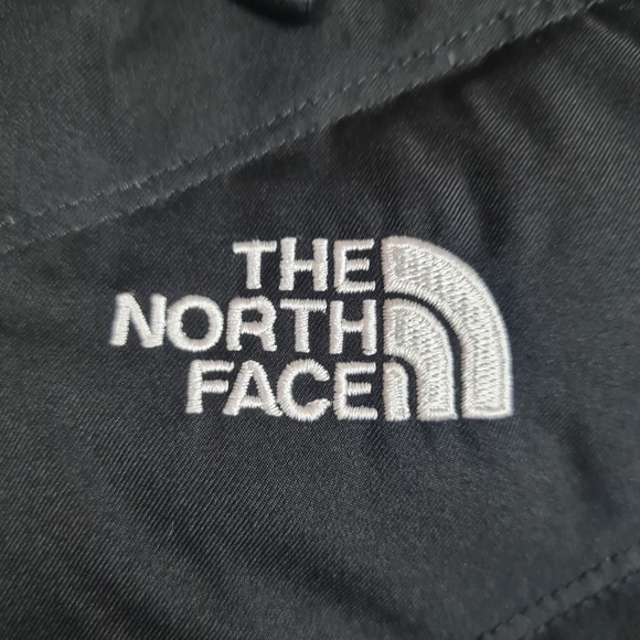 The North Face Vest Womens Small Black 600 Down Hooded Faux Fur Puffer Quilted - Picture 3 of 16